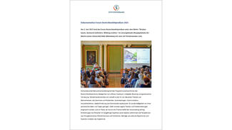 Dokumentation des Forums Deutschlandstipendium 2025 Dokumentation des Forums Deutschlandstipendium 2025