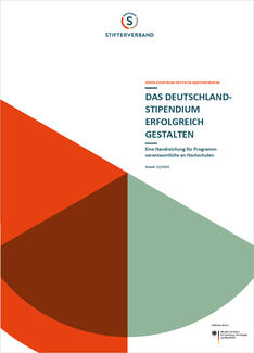 Das Deutschlandstipendium erfolgreich gestalten (Cover)